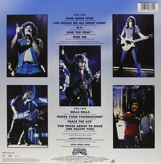 Ac/Dc - Who Made Who Lp