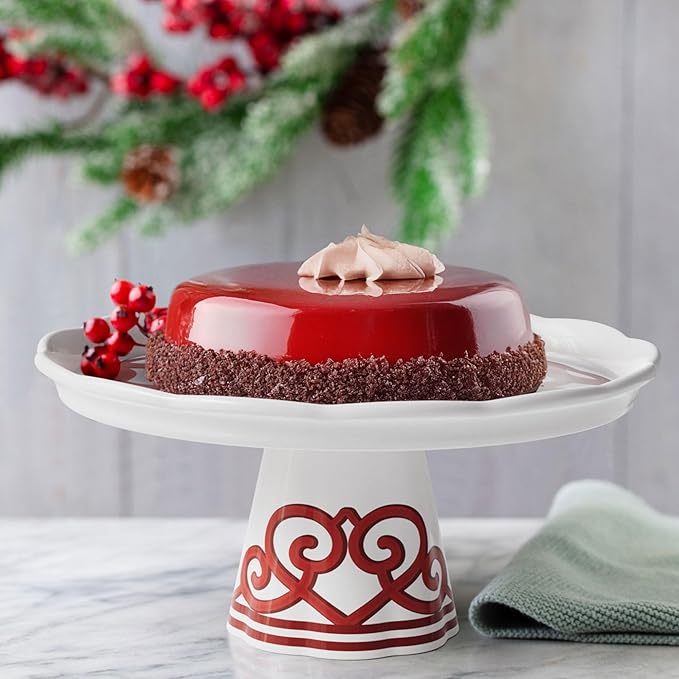 Guzzini - Harmonia Alzata con Campana Rosso