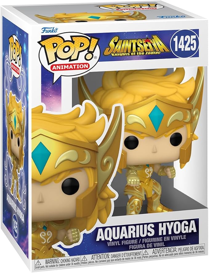 Funko Pop! - Saint Seiya  Gold Aquarius Cygnus Hyoga #1425