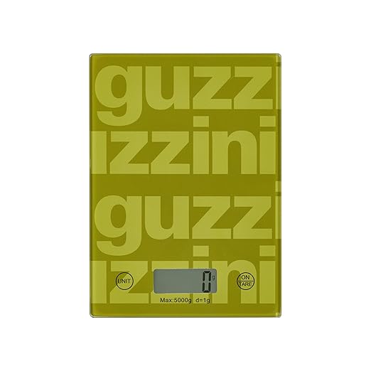 Guzzini - Bilancia Digitale da Cucina Verde
