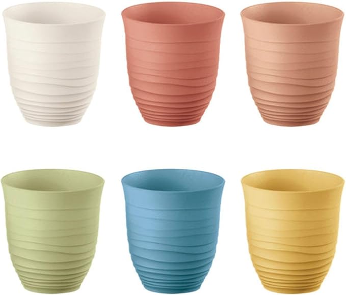 Guzzini - Tierra Set 6 Bicchieri Bassi Multicolor