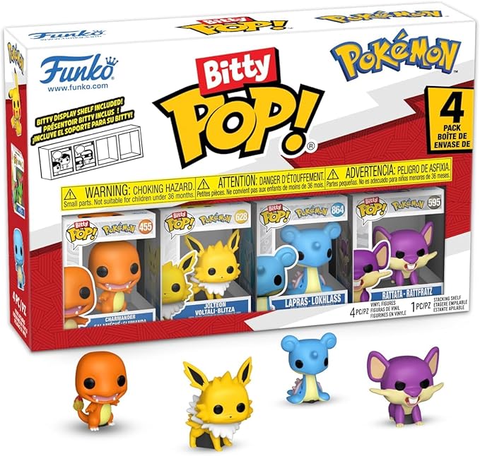 Funko Bitty Pop! - Pokemon Charmander 4Pk