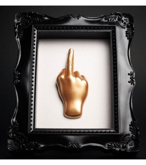 Blogo Design - Cornice Fuck Oro