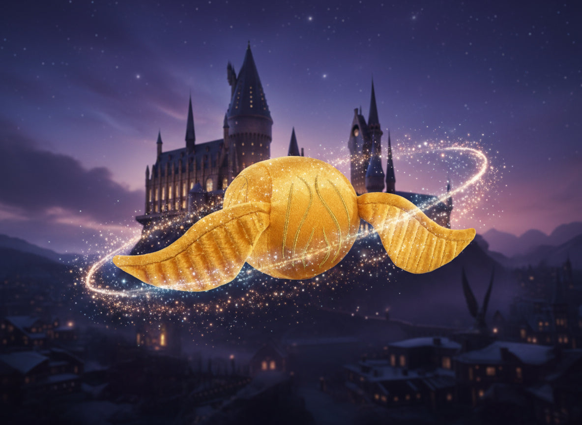 The Noble Collection - Harry Potter Golden Snitch Plush