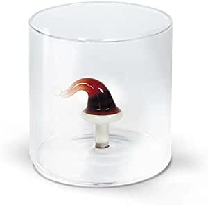 Wd Lifestyle - Bicchiere in Vetro Borosilicato Cappello WD566NAT