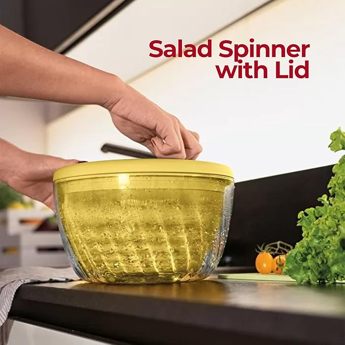 Guzzini - Spin & Store Centrifuga Insalata Giallo 17090056