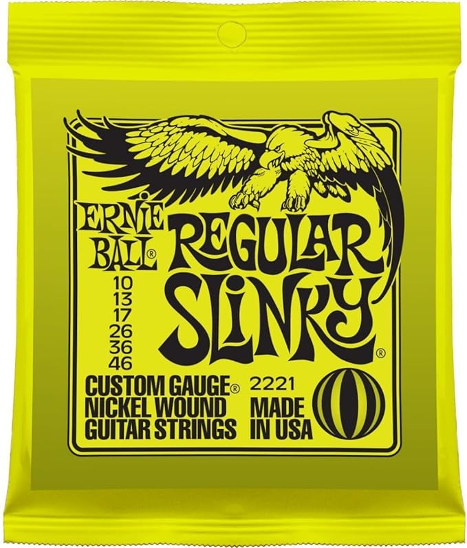 Ernie Ball - 6 Corde per Chitarra Elettrica 10-46