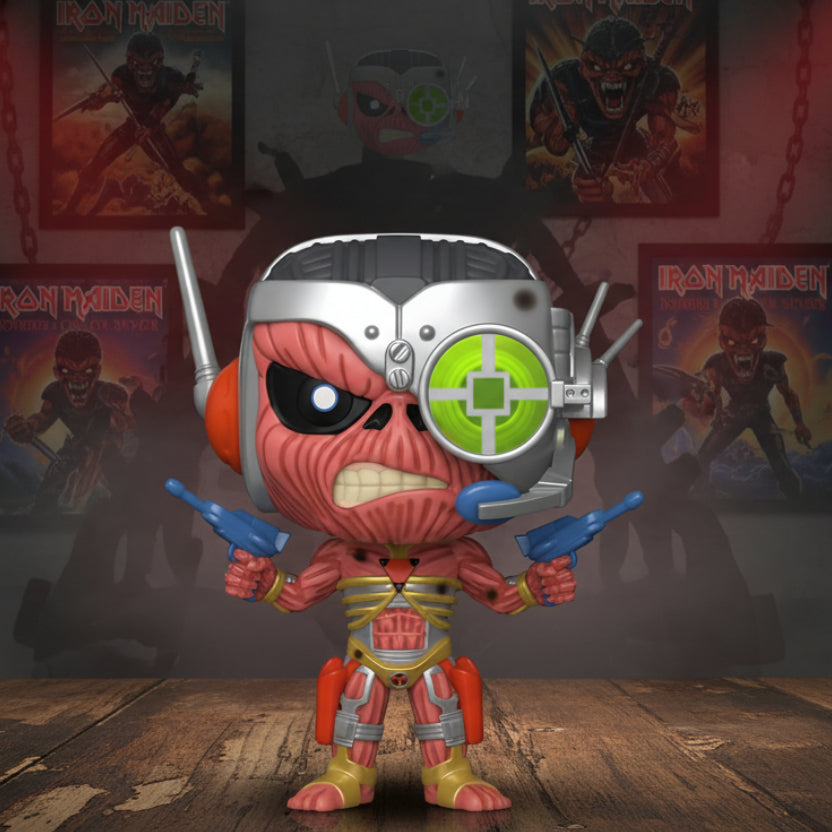 Funko Pop! - Iron Maiden Cyborg Eddie #438