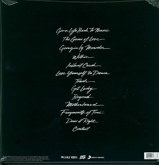 Daft Punk - Random Access Memories 2LP