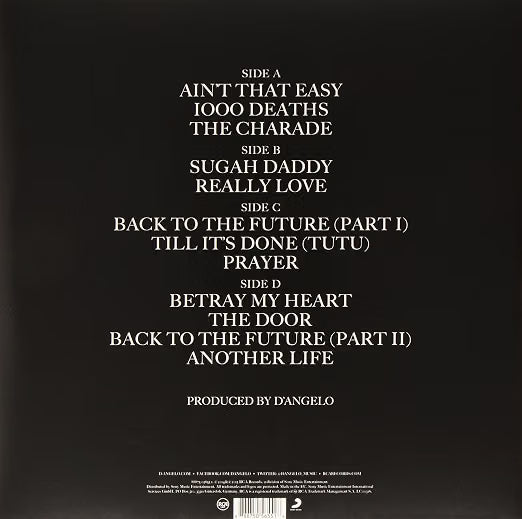 D'Angelo & The Vanguard - Black Messiah 2LP