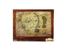 The Hobbit Map 1000pcs Puzzle - Aquarius