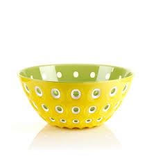 Guzzini - Murrine Contenitore 25 cm Zafferano/Bianco/Verde