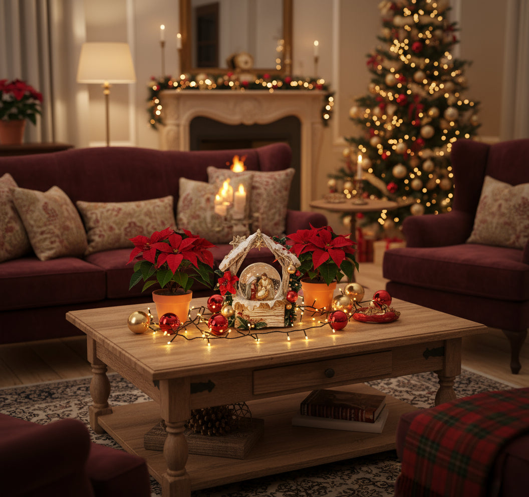 Henriette - Natività Globo C/Luce - D18866