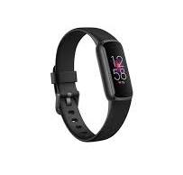 Smartband Fitbit Luxe Fitness tracker in acciaio inossidabile Nero/grafite [FB422BKBK]