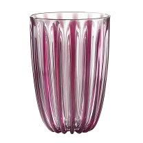 Guzzini - Bicchiere alto in bio-based plastic, ametista, Dolcevita