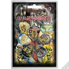 Set Plettri Iron Maiden. Early Albums - Rock Off - Idee regalo