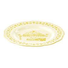 Guzzini - Josephine Piatto Dessert Giallo Polvere