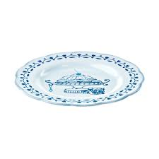 Guzzini - Josephine Piatto Dessert Celeste Polvere