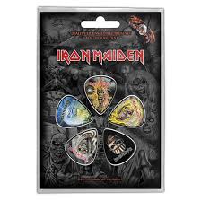 Set Plettri Iron Maiden. The Faces Of Eddie - Rock Off - Idee regalo