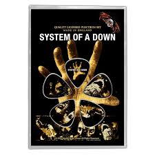 System Of A Down: Rock Off - Hand (Plectrum Pack / Plettro)