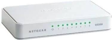 SWITCH NETGEAR 10/100/1000 MB 8 PORTE GS208