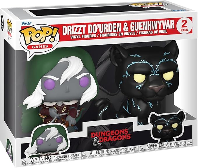 Funko Pop! - Dungeons & Dragons Drizzt & Guenhwyvar 2 Pk