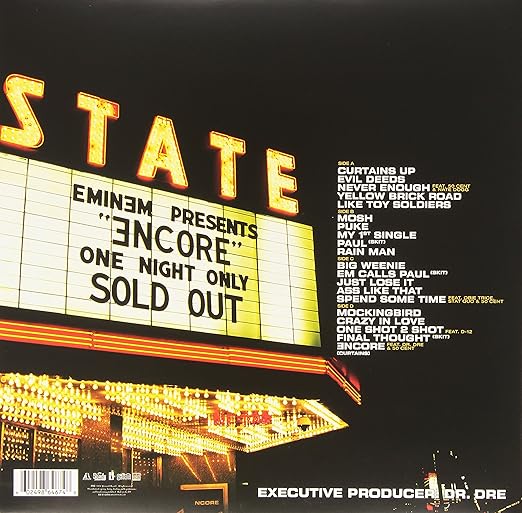 Eminem - Encore Deluxe 2Lp