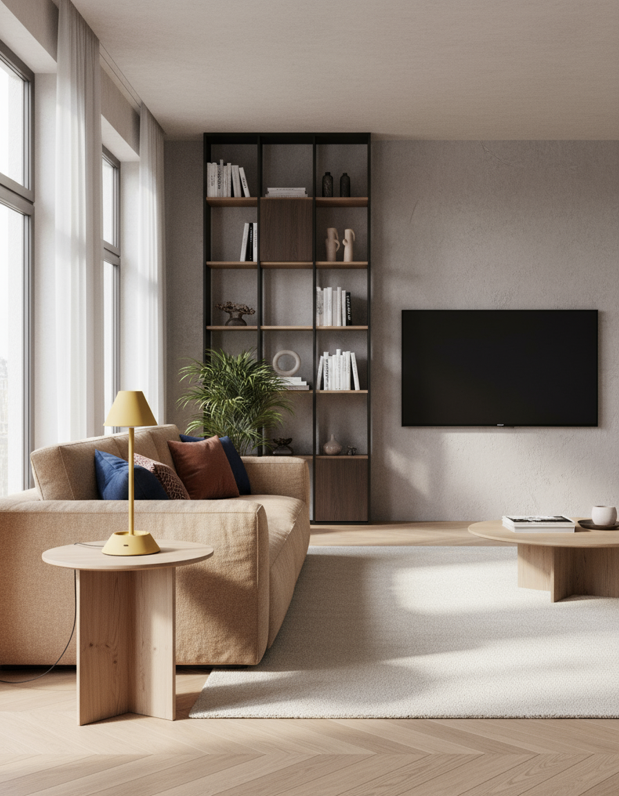 Evviva - Lampada da Tavolo Giallo 36.5h