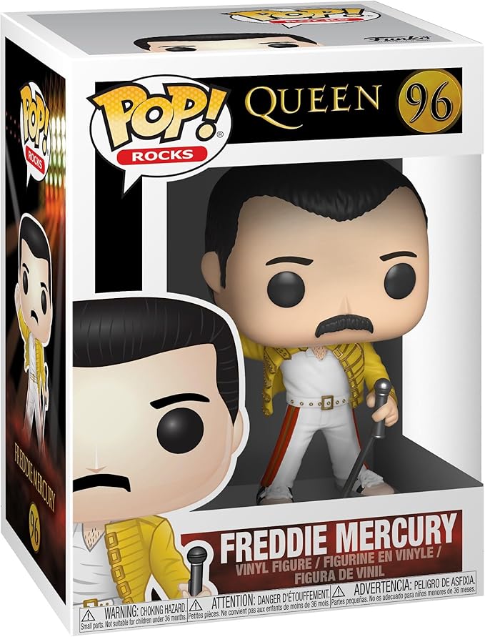 Funko Pop! - History Of  Rocks Queen Freddie Mercury Wembley 1986 #96
