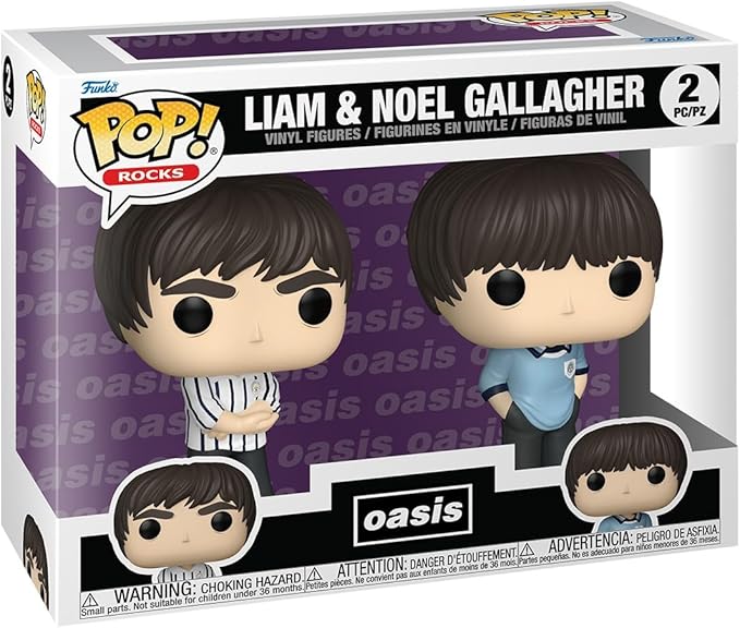 Funko Pop! - Oasis Liam & Noel Gallagher 2pz