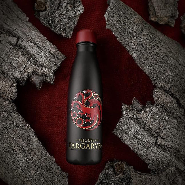 Cinereplicas -  Games Of Thrones Bottiglia Isotermica Stemma Targaryen