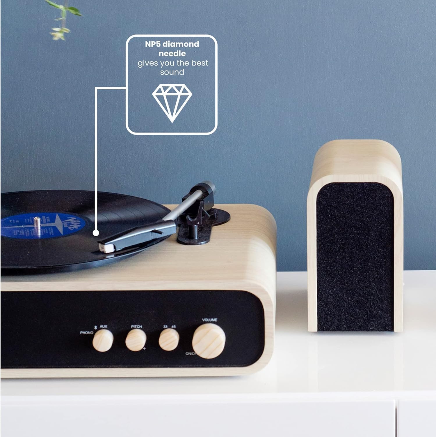 Crosley -  Gig Turntable Natural