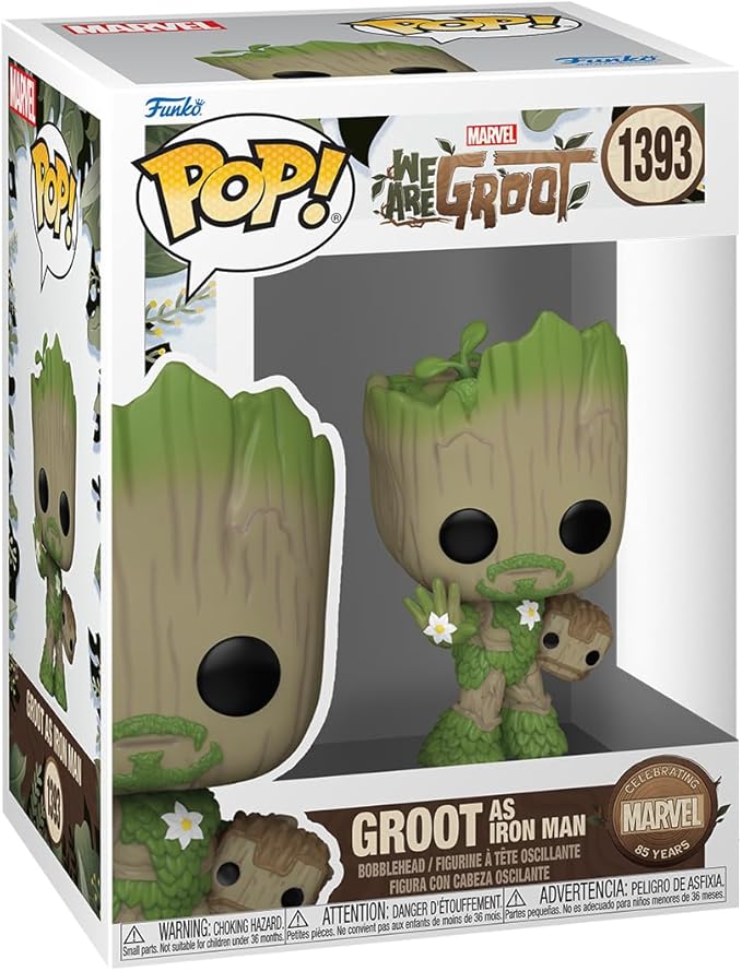 Funko Pop! - Marvel Groot As Iron Man #1393