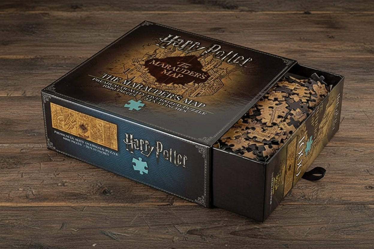 The Noble Collection - Harry Potter La Mappa del Malandrino Puzzle 1000