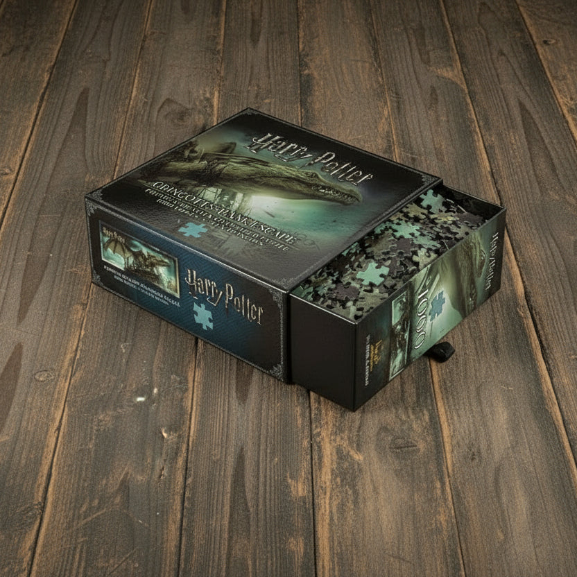 The Noble Collection - Harry Potter Fuga Dalla Banca Gringotts Puzzle 1000 Pz