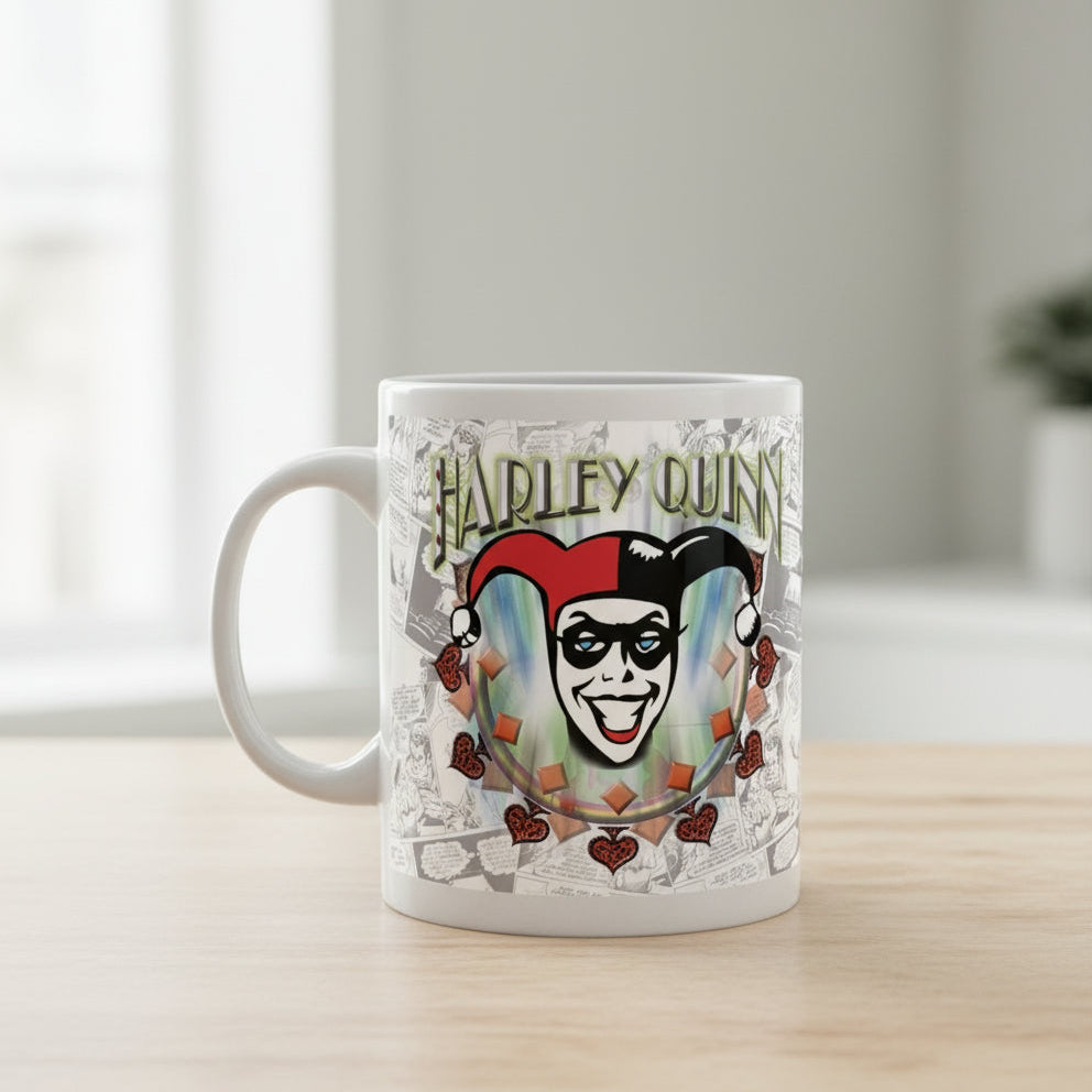 GB Eye - Batman Harley Quinn Logo Tazza Ceramica 315Ml