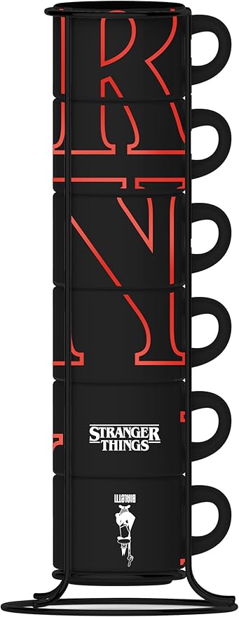Bialetti - Stranger Things Set 6 Tazzine Impilabili