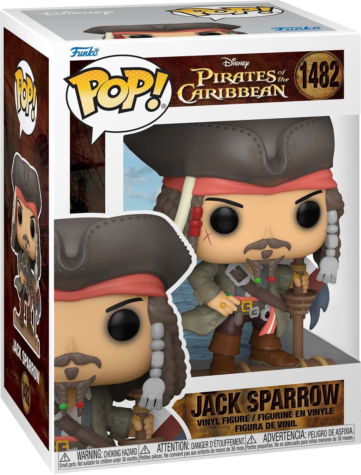 Funko Pop! - Pirates Of Carribean Jack Sparrow #1482