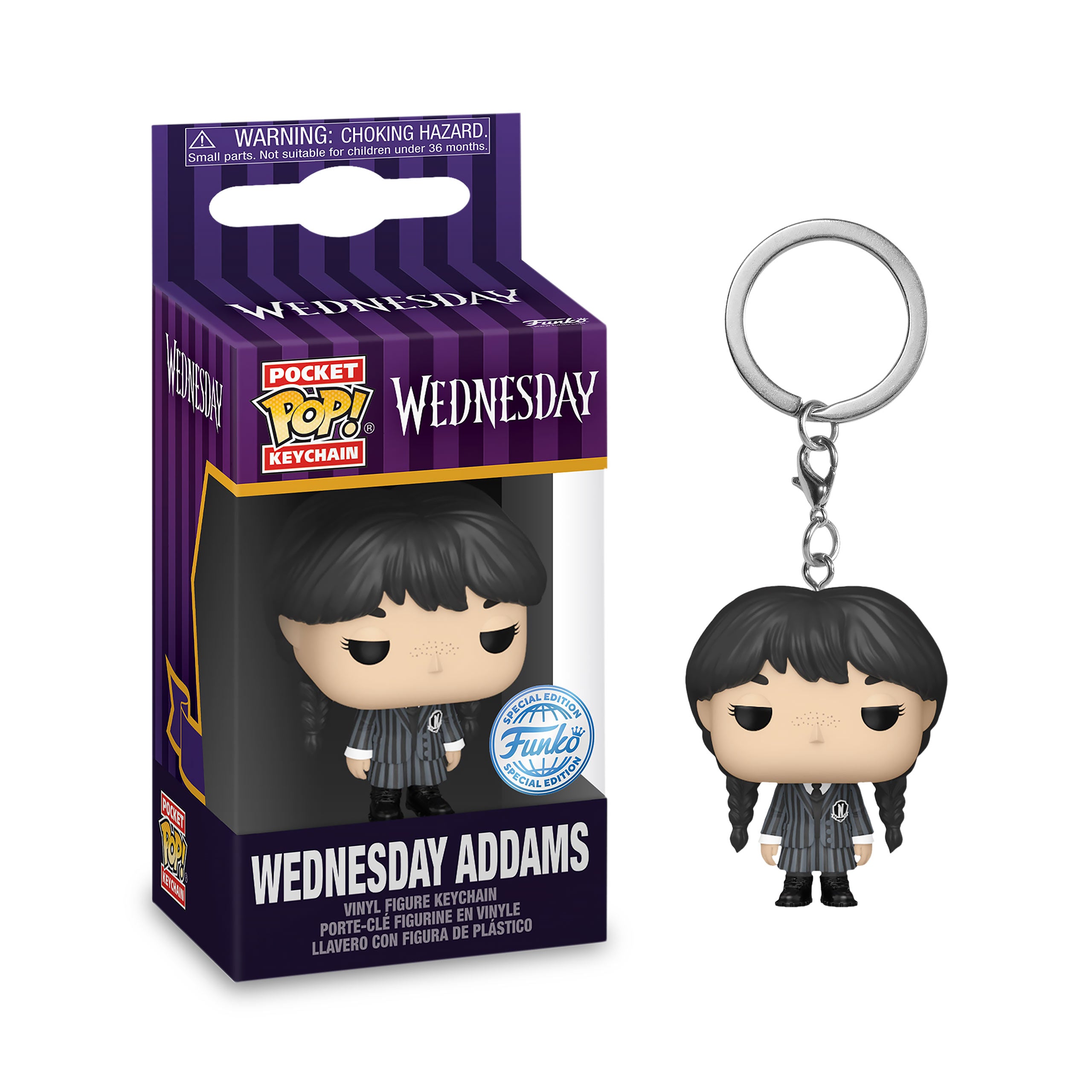 Funko Pop!  - Keychain Wednesday Addam