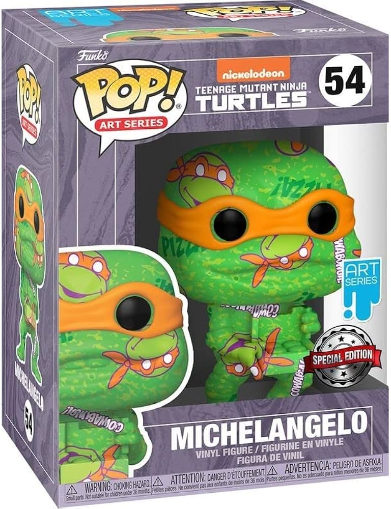 Funko Pop!- Teeneage Mutant Turtle Michelangelo #54