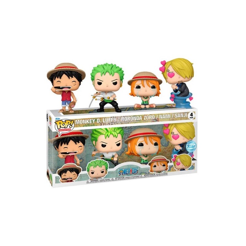 Funko Pop! - One Piece Family 4Pk