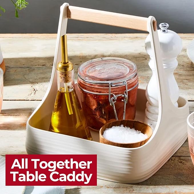 Guzzini - Tierra Organizzatore da Tavola Bianco Latte