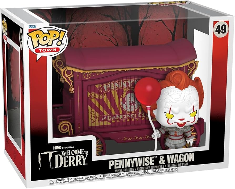 Funko Pop! - Welcome To Derry Pennywise And Wagon #49