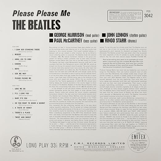 The Beatles - Please Please Me Lp