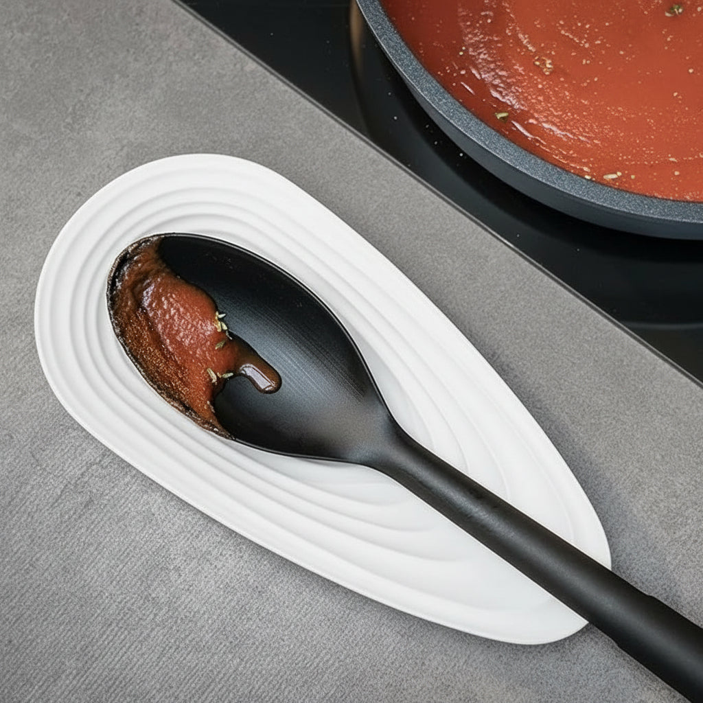 Guzzini - Tierra Poggiamestolo Bianco Latte