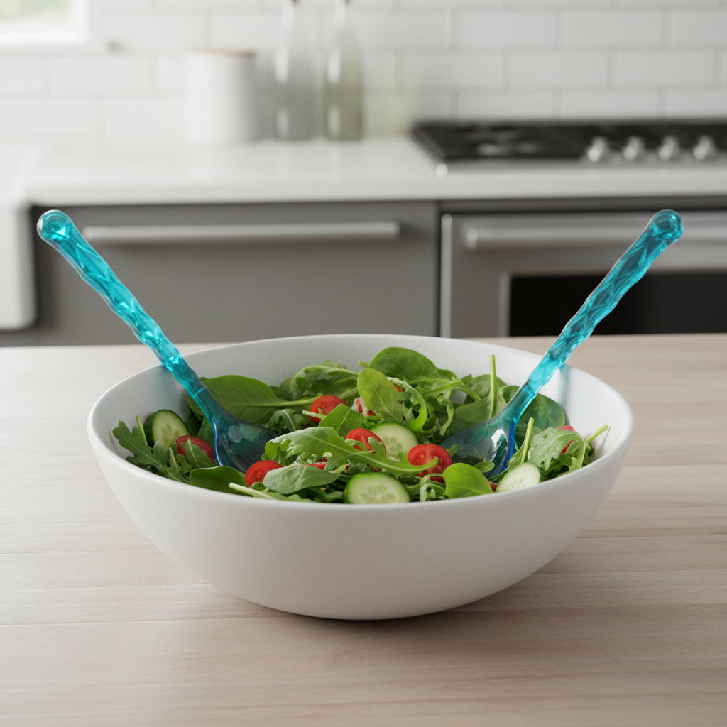 Guzzini - Vanity Posate Insalata Azzurro 129600AR81