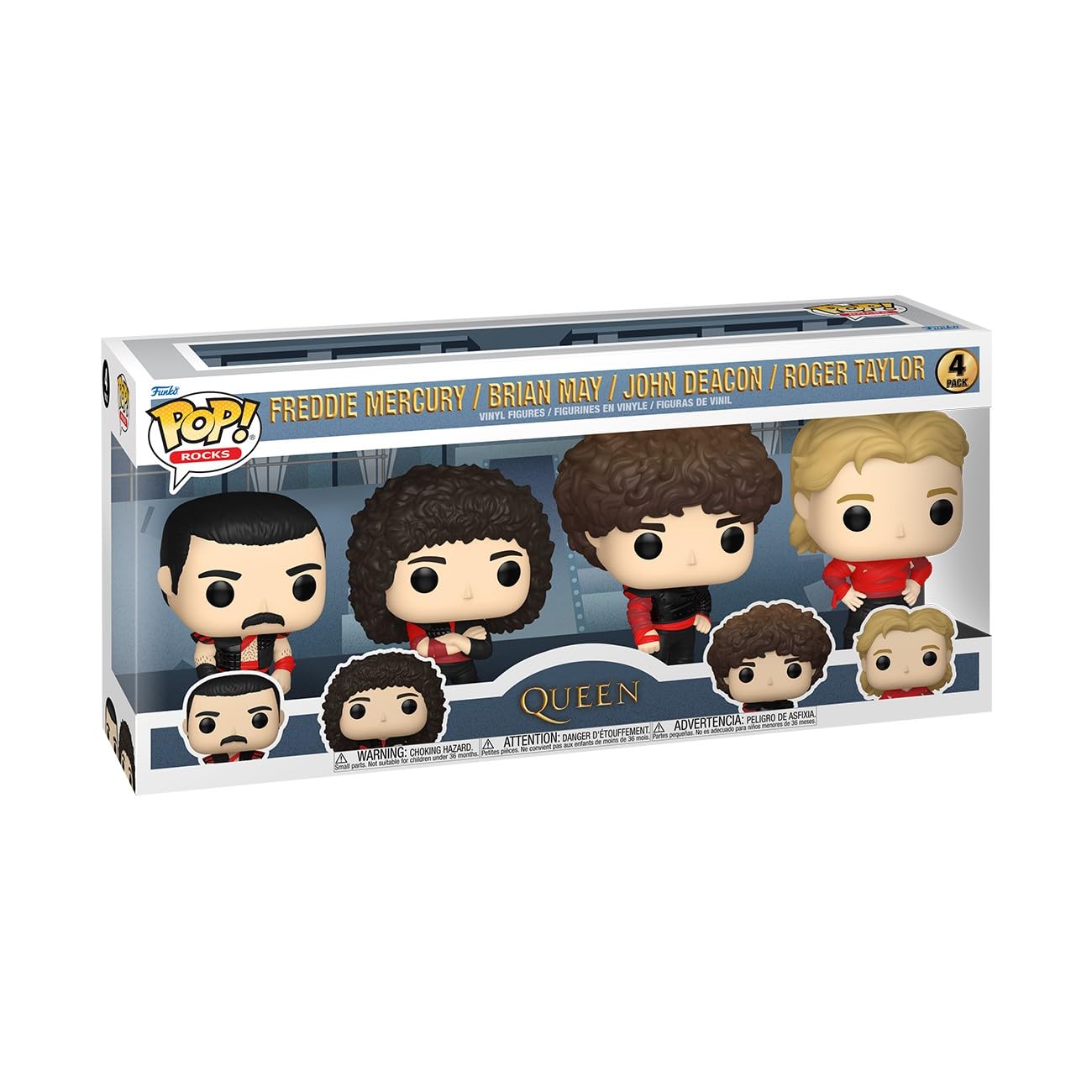 Funko pop! - Queen 4Pk