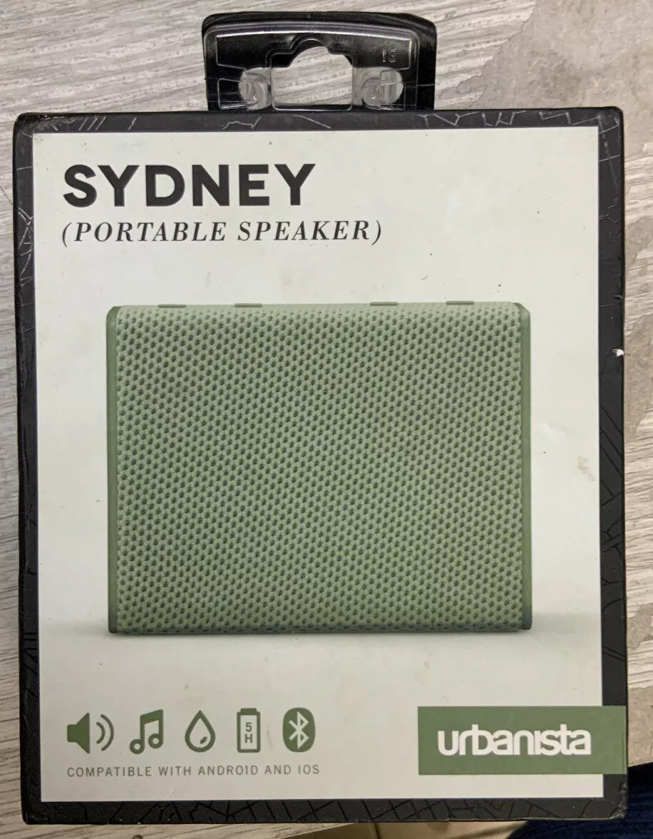 SYDNEY PORTABLE SPEAKER-urbanista, Green