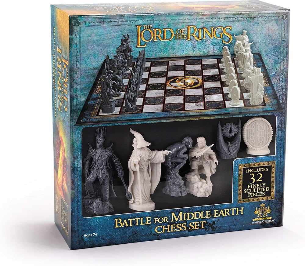 Noble Collection - Lord Of The Rings Battle For Middle Earth Scacchiera