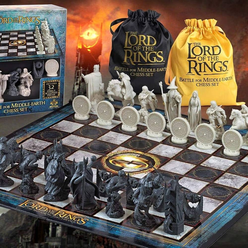 Noble Collection - Lord Of The Rings Battle For Middle Earth Scacchiera